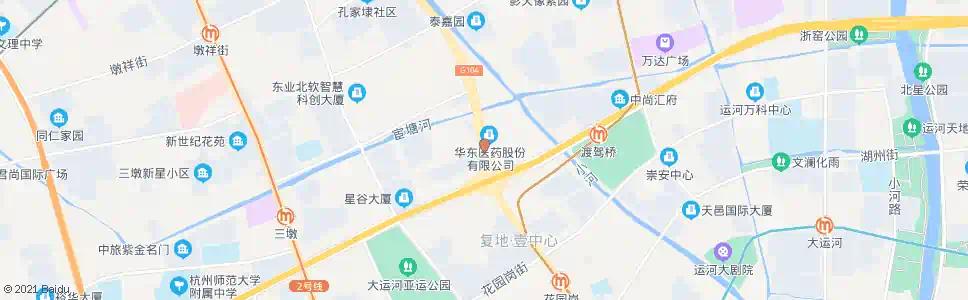 杭州祥符桥_公交站地图_杭州公交_妙搜公交查询2024