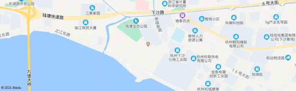 杭州七格小区南_公交站地图_杭州公交_妙搜公交查询2024