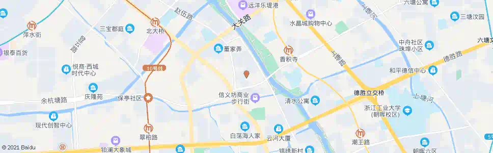 杭州树兰中学_公交站地图_杭州公交_妙搜公交查询2024