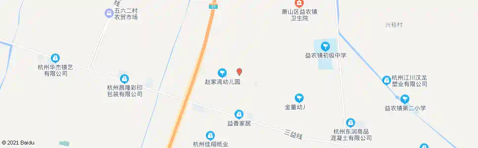 杭州赵家湾村_公交站地图_杭州公交_妙搜公交查询2024