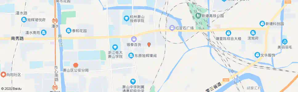 杭州大南线大通路口_公交站地图_杭州公交_妙搜公交查询2024