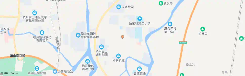 杭州魏家里_公交站地图_杭州公交_妙搜公交查询2024