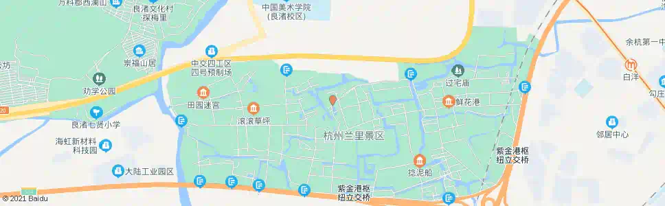 杭州墅后村_公交站地图_杭州公交_妙搜公交查询2024