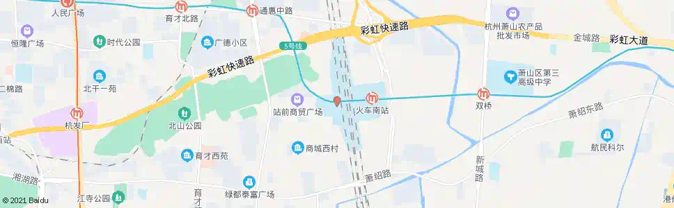 杭州齐贤车站_公交站地图_杭州公交_妙搜公交查询2024