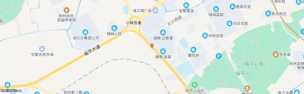 杭州临平商贸城_公交站地图_杭州公交_妙搜公交查询2024