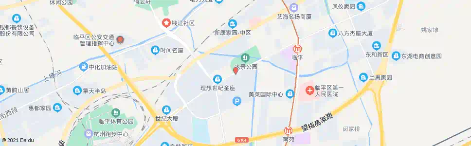 杭州水景公园_公交站地图_杭州公交_妙搜公交查询2024