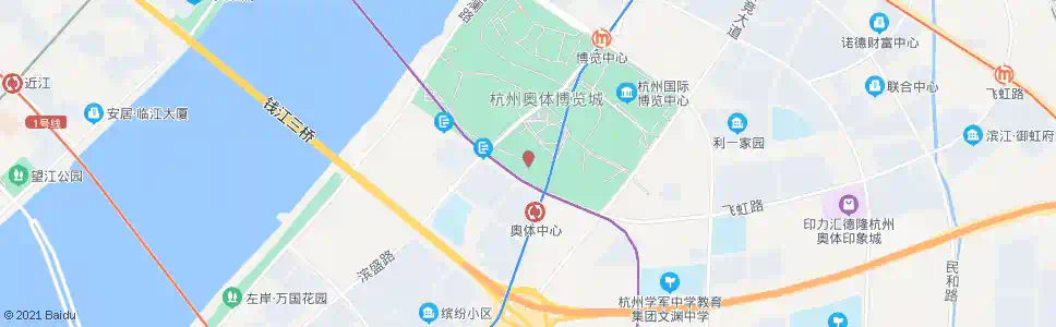 杭州七甲闸村_公交站地图_杭州公交_妙搜公交查询2024