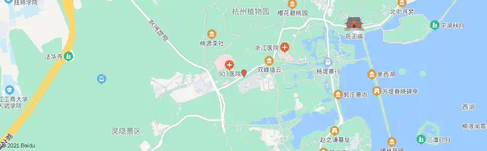 杭州九里松(一一七医院)_公交站地图_杭州公交_妙搜公交查询2024