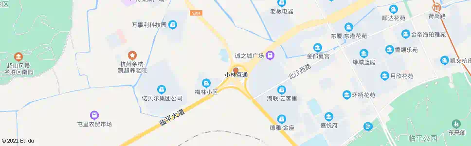 杭州铁铺埭_公交站地图_杭州公交_妙搜公交查询2024