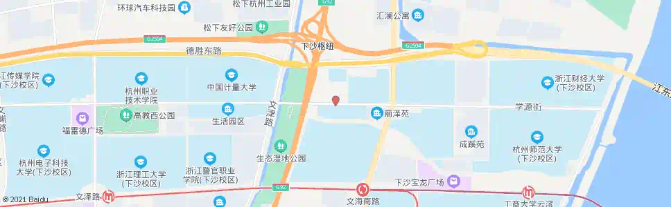 杭州学源街公交停车场_公交站地图_杭州公交_妙搜公交查询2024