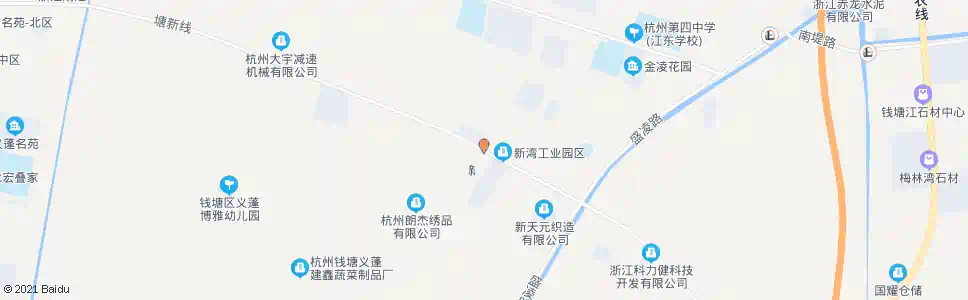 杭州新建路口_公交站地图_杭州公交_妙搜公交查询2024