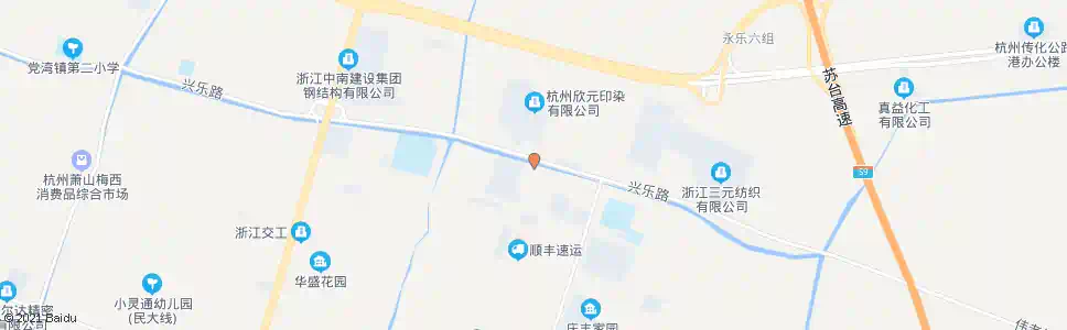 杭州镇中桥_公交站地图_杭州公交_妙搜公交查询2024