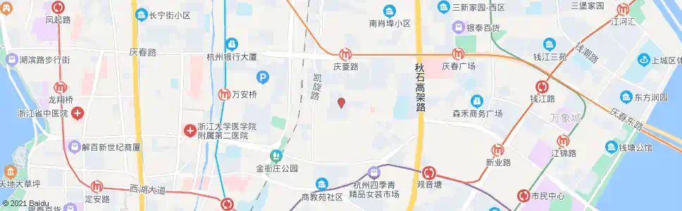 杭州采荷新村_公交站地图_杭州公交_妙搜公交查询2024