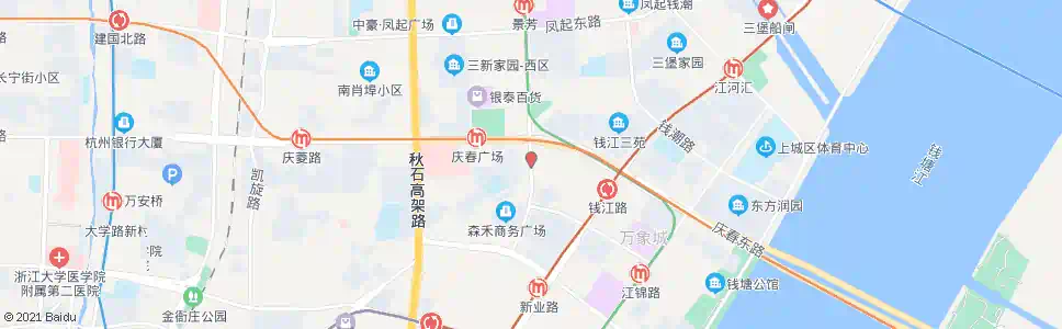 杭州新塘路杭海路口_公交站地图_杭州公交_妙搜公交查询2024