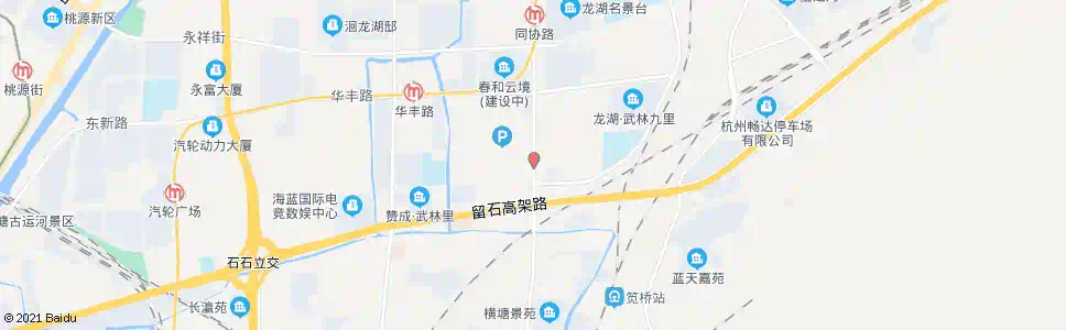 杭州同协村西_公交站地图_杭州公交_妙搜公交查询2024