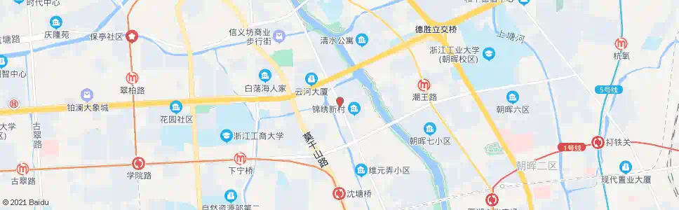 杭州米市巷_公交站地图_杭州公交_妙搜公交查询2024