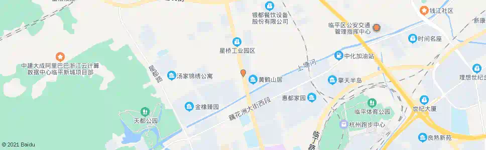 杭州星桥北路星灿路口_公交站地图_杭州公交_妙搜公交查询2024