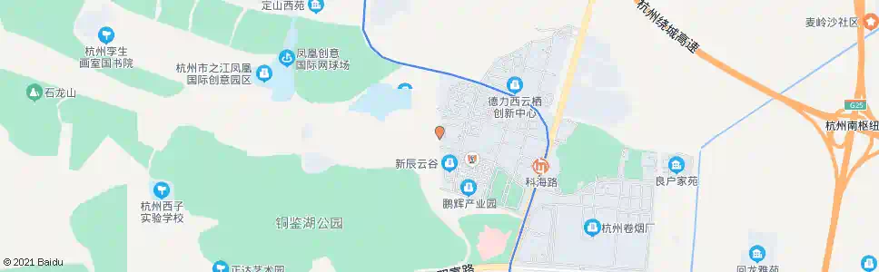 杭州上新桥_公交站地图_杭州公交_妙搜公交查询2024