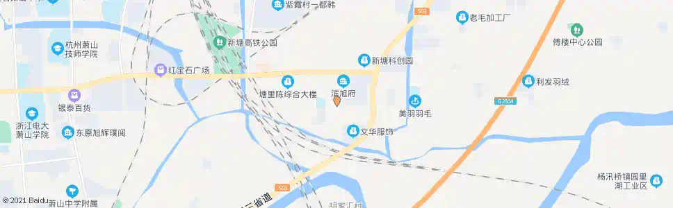 杭州东河村_公交站地图_杭州公交_妙搜公交查询2024