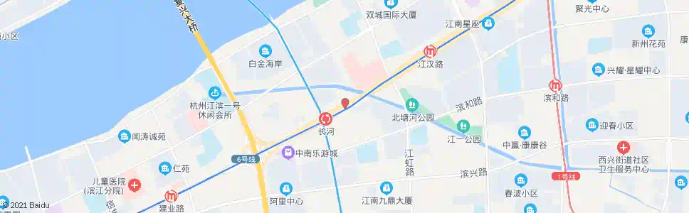 杭州中兴桥_公交站地图_杭州公交_妙搜公交查询2024