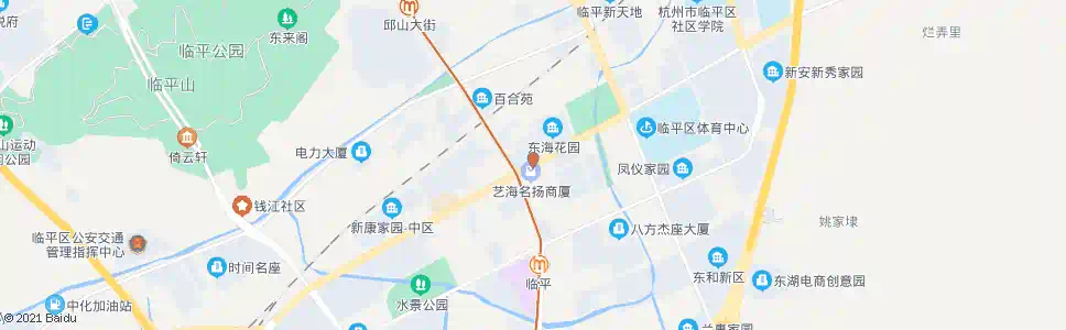 杭州苑中园_公交站地图_杭州公交_妙搜公交查询2024