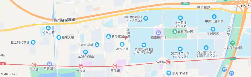 杭州文渊路南口_公交站地图_杭州公交_妙搜公交查询2024