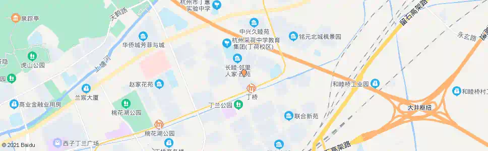 杭州勤丰路长虹路口_公交站地图_杭州公交_妙搜公交查询2024