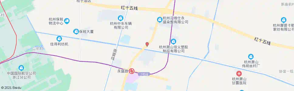 杭州伟南桥_公交站地图_杭州公交_妙搜公交查询2024