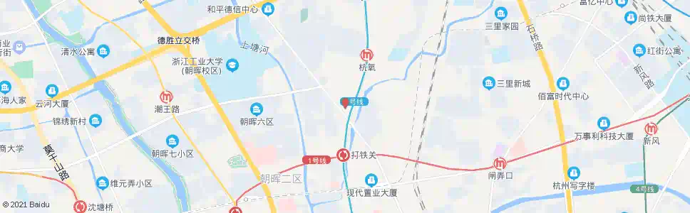 杭州和平广场_公交站地图_杭州公交_妙搜公交查询2024