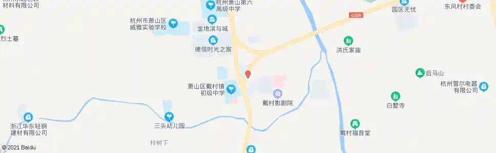 杭州锦绣路西_公交站地图_杭州公交_妙搜公交查询2024