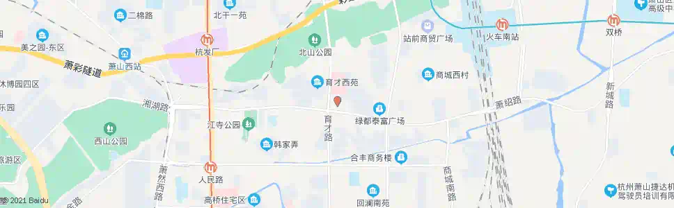 杭州萧山汽车总站(萧绍路)_公交站地图_杭州公交_妙搜公交查询2024