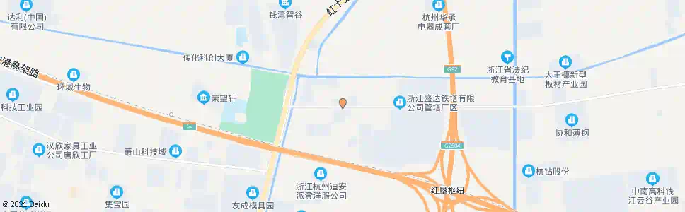 杭州红垦公交站_公交站地图_杭州公交_妙搜公交查询2024