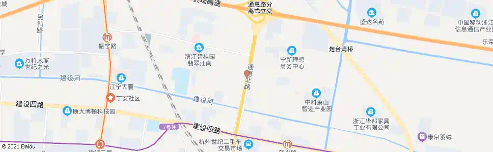 杭州振宁路口_公交站地图_杭州公交_妙搜公交查询2024