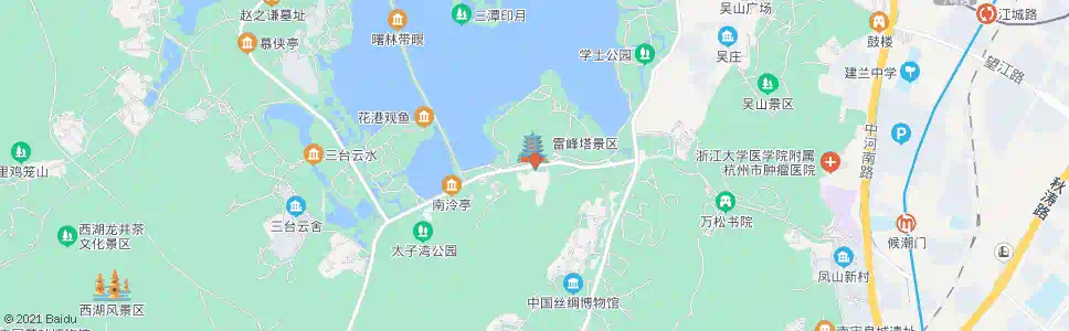 杭州净寺_公交站地图_杭州公交_妙搜公交查询2024