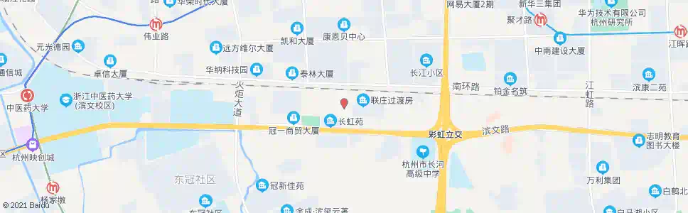 杭州长一村_公交站地图_杭州公交_妙搜公交查询2024