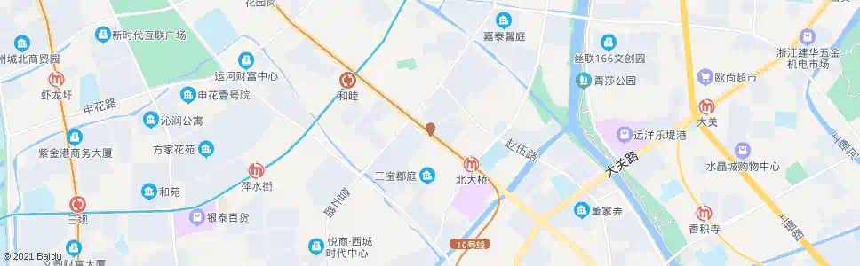 杭州莫干山路登云路口_公交站地图_杭州公交_妙搜公交查询2024