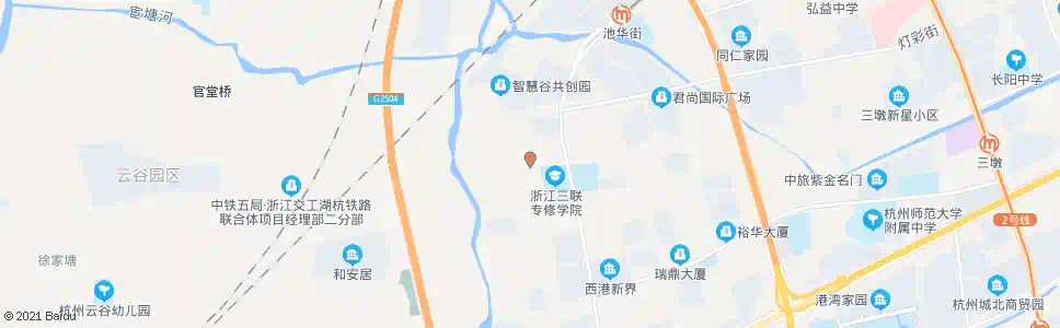 杭州振中路西园路口_公交站地图_杭州公交_妙搜公交查询2024