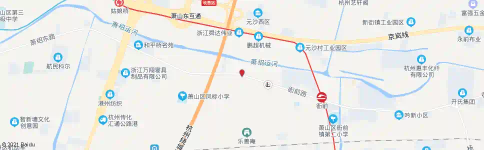 杭州娄下陈_公交站地图_杭州公交_妙搜公交查询2024