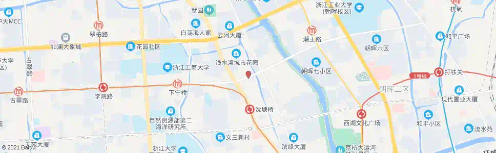 杭州新河坝巷_公交站地图_杭州公交_妙搜公交查询2024