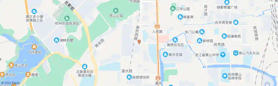 杭州小南门_公交站地图_杭州公交_妙搜公交查询2024