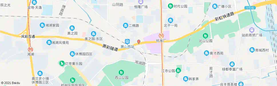 杭州客运西站_公交站地图_杭州公交_妙搜公交查询2024