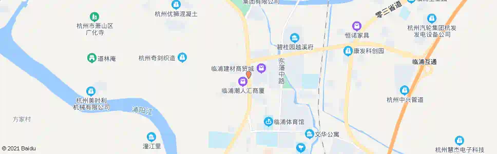 杭州临浦电厂_公交站地图_杭州公交_妙搜公交查询2024