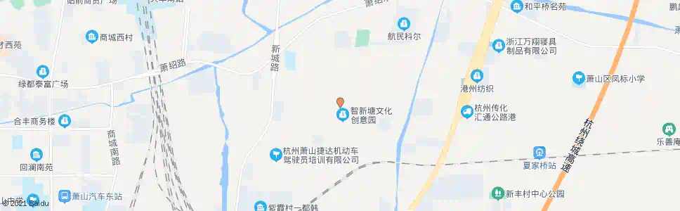 杭州东瑞四路西许村路口_公交站地图_杭州公交_妙搜公交查询2024