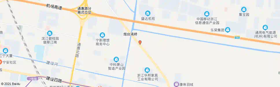 杭州炮台湾_公交站地图_杭州公交_妙搜公交查询2024