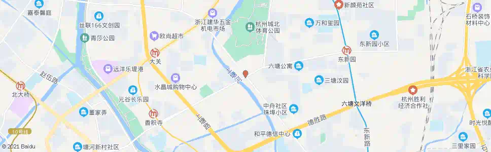 杭州绍兴路香积寺路口_公交站地图_杭州公交_妙搜公交查询2024