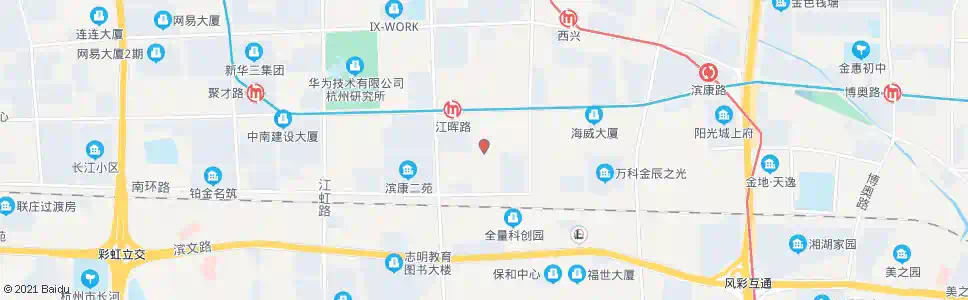 杭州聚园路聚工路口_公交站地图_杭州公交_妙搜公交查询2024