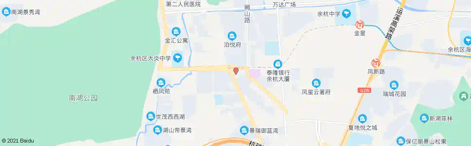 杭州三联(余杭区)_公交站地图_杭州公交_妙搜公交查询2024