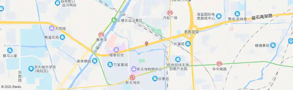 杭州甘长村_公交站地图_杭州公交_妙搜公交查询2024