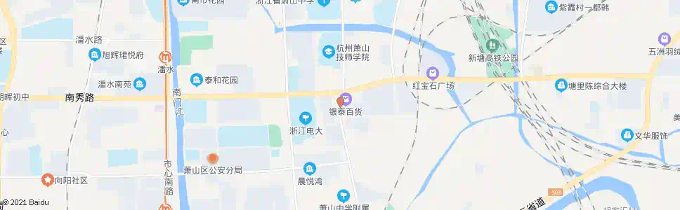 杭州通惠路南环路口_公交站地图_杭州公交_妙搜公交查询2024