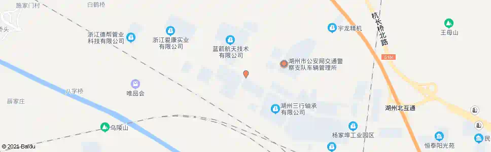 湖州敢山南路_公交站地图_湖州公交_妙搜公交查询2024